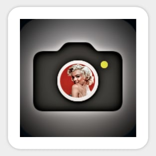 The Marilyn App Sticker